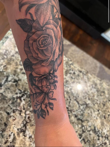 Floral Tattoo once again